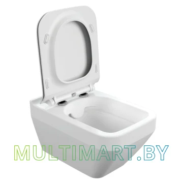 Унитаз Cersanit Crea Square Clean On DPL EO Slim A63115 картинка 4